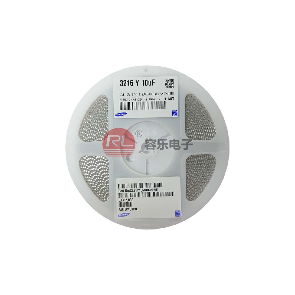 三星车规电容 3216 Y 10uF